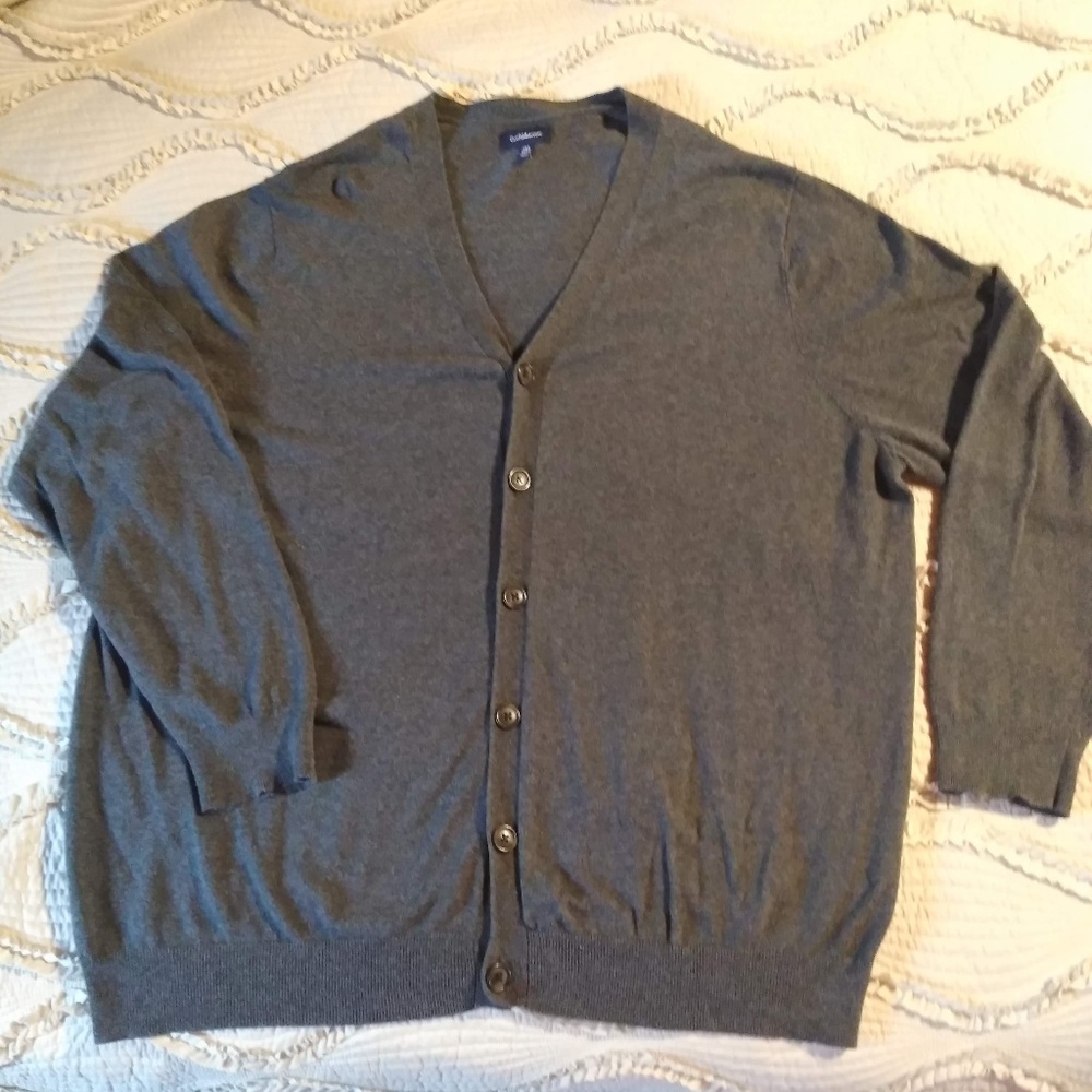 Men's 3XL Tall Cardigan
